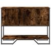 Vidaxl Stolik Konsolowy, Przydymiony Dąb, 100X35X74,5 Cm