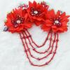 1 Pcs Fringe Rhinetones Brooch Pin Corsage Collection  Perfect for Dancing  Celebration Clothes Crafts