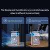 MIJIA 3-in-1 Portable Humidifying Fan Air Conditioner With LED Night Light Household Small Air cooler Office Adjustable