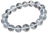 [hinryo] 59990 White Phantom Quartz Crystal 12mm AA- Bracelet, 17cm Inner Diameter, with Pouch, Brazilian Natural Stone, Power Stone
