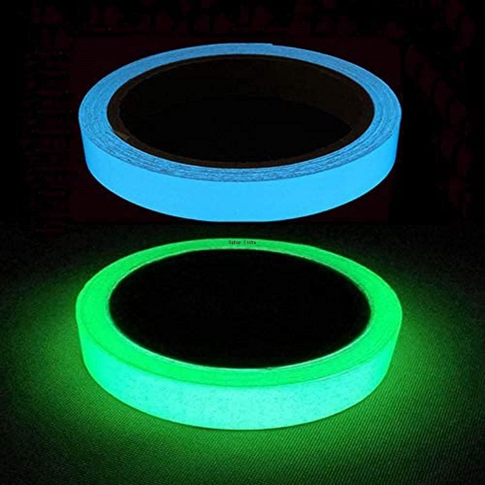 3M Blau Glow In The Dark Band Warnstreifen Fluoreszierende Licht Lagerung Klebstoff Aufkleber Für Treppen Wände Schritt Sicherheit Ausgänge Zeichen