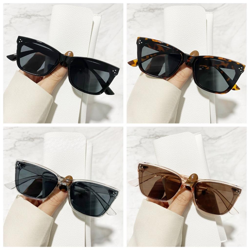 Ladies Fashion New Cat Eye Sunglasses Personality Trend All-match Sun-shading Sunglasses