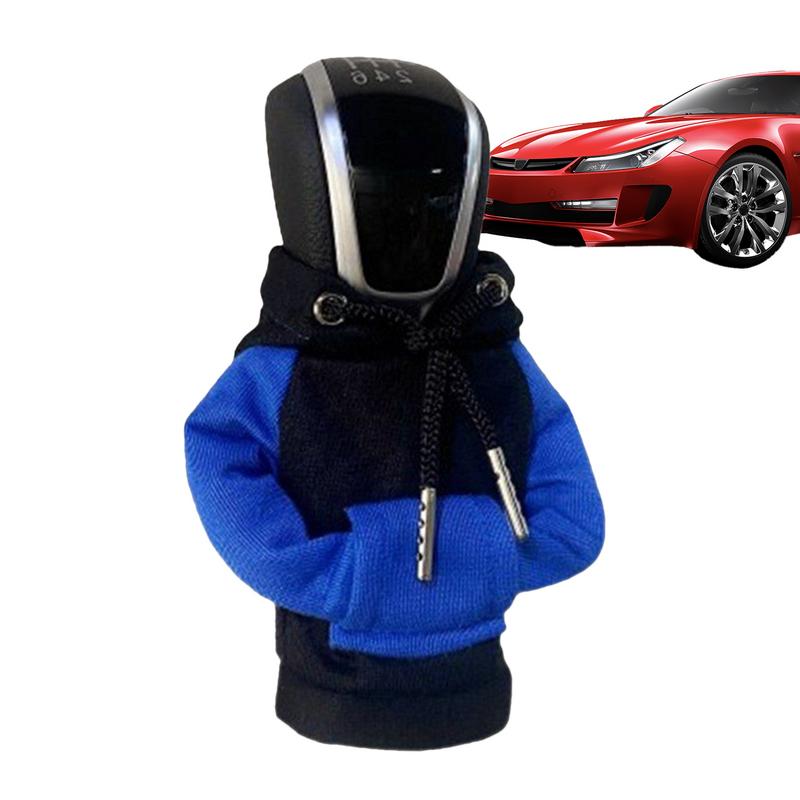 High Quality Material Decoration Car Gear Knob Cover Hoodie Car Gear Stick Hoodie Gear Stick Cover Car Comfortable Handle Cover
