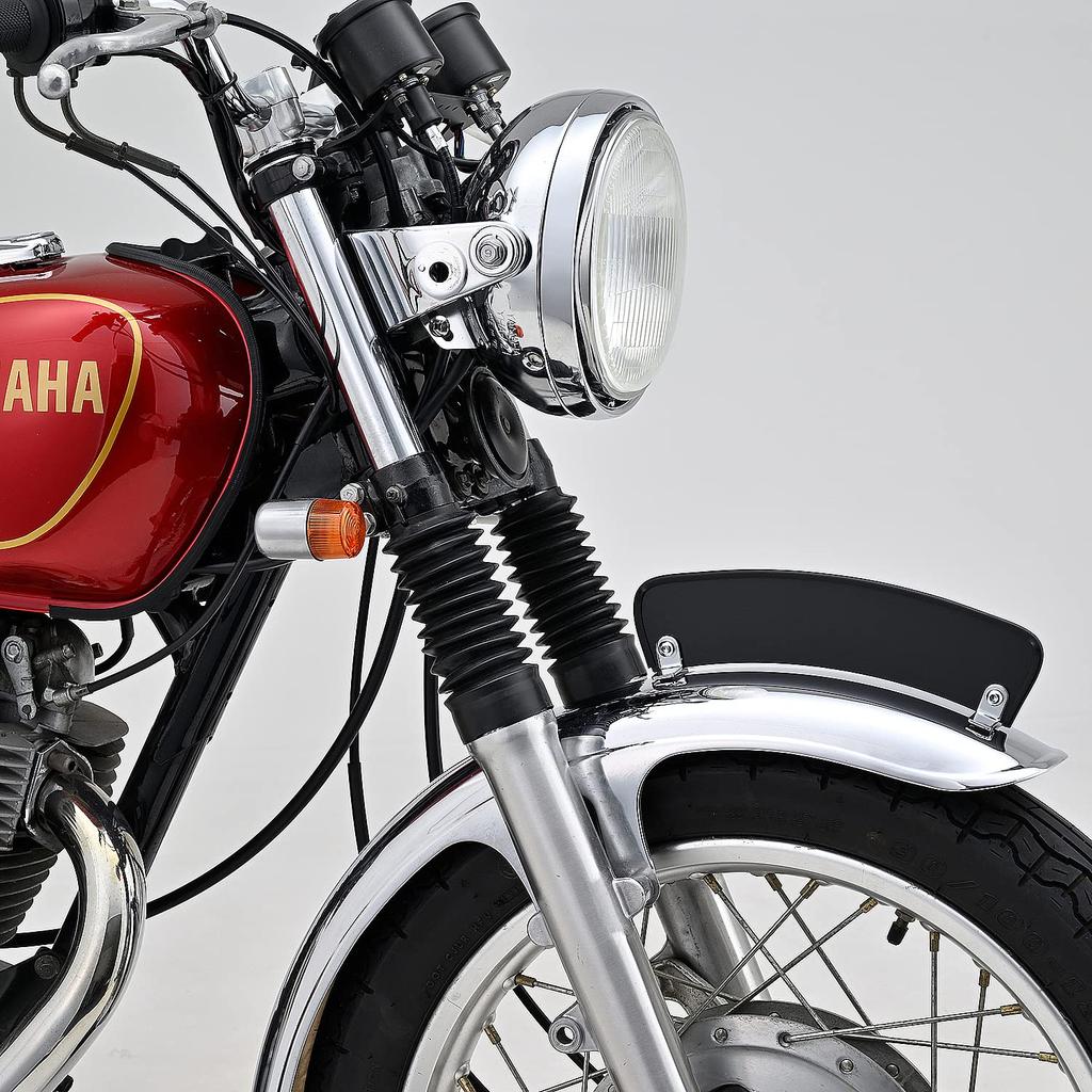 Daytona Motorcycle Fender Plate, Universal Double-Sided Tape Attachment, Fender Name Plate, 21611