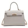 Small Pu Crossbody Bag With Top Lock For Work And Casual Outings