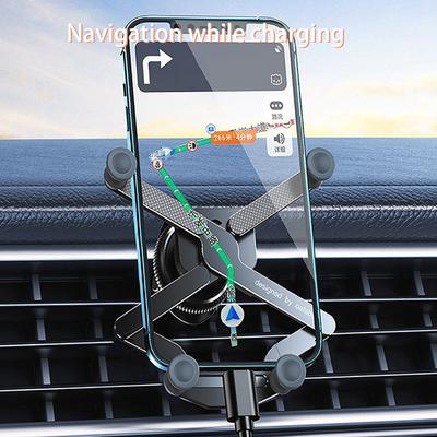 Gravity Car Phone Holder Air Vent Clip Smartphone Stand 360° Rotatable GPS Mount Bracket For iPhone Huawei Samsung Xiaomi