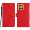 Stitching Embossed Leather Phone Case