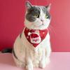 Weihnachts-Haustier-Dreieckstuch mit Weihnachtsmann-, Elch-, Schneemann-Design für Katzen und Hunde Winter-Feiertagsdekoration