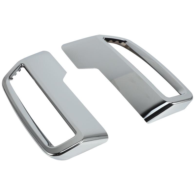 Durable-For 3008 5008 Allure 2017 - Exhaust Pipe Tail Cover ABS Rear Exhaust Muffler End Pipe Cover Decoration Trim