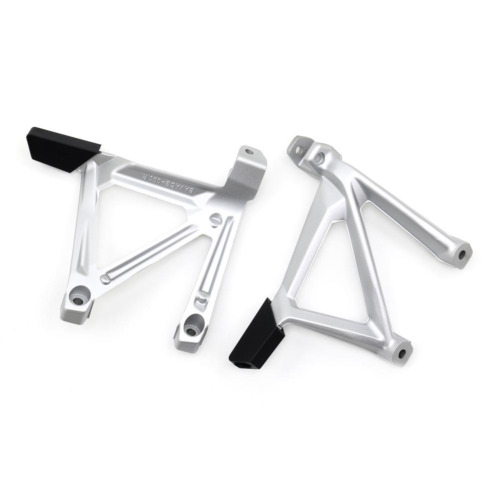 R1250GS R1200GS Rear Passenger Footpegs Kit Footrests Foot Rest Bracket For BMW R1250 R1200 GS LC Adventure 2013-2023