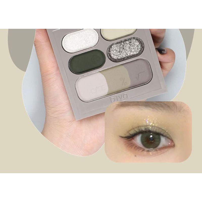 Biya - Vielseitige Keyboard-Lidschattenpalette - 3 Arten