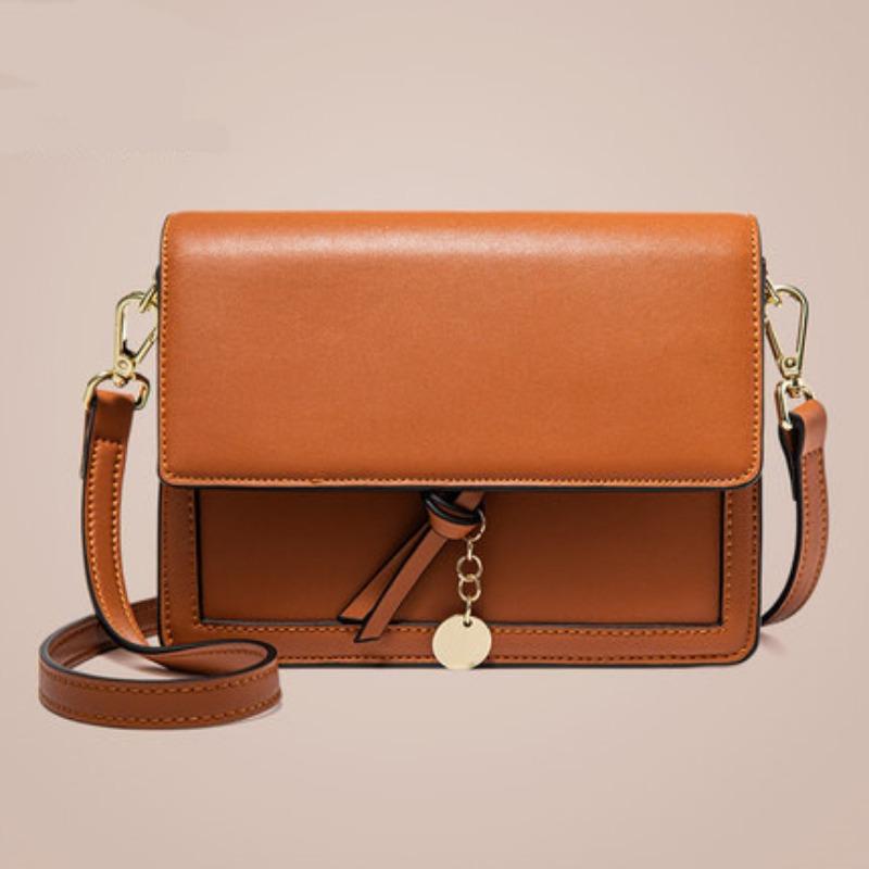 Women's Bag with Stylish Texture Single Shoulder Small Square Bag Crossbody Handbag