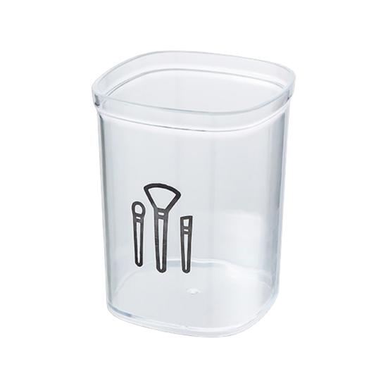 Storage Box Fine Workmanship Wide Application PS Empty Wide Cosmetic Organizer Household Supplies