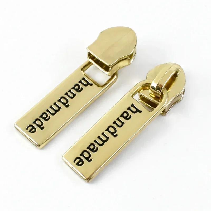 5/10/20Pcs Meetee 5# Zipper Puller for Nylon Zip Tapes Repair Garment Bag Zips Sliders Head DIY Zippers Pull Sewing Accessories