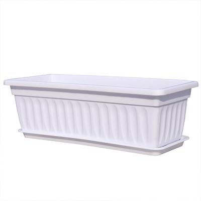 Vasos de Flores Plásticos Espessados para Interior Para Plantio em Varanda e Recipientes