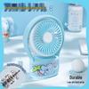 USB Rechargeable Cute Cartoon Desktop Fan: Quiet, Powerful Wind for Dorms, Offices & More