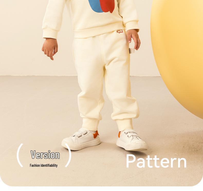 Kleinkind Herbst Sweatshirt & Sweatpants Set für Jungen und Mädchen