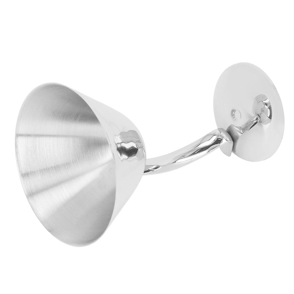 150ml Edelstahl Martini Cocktailglas Kupferbeschichtetes Metall Weinglas Barzubehör Edelstahlfarbe