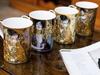 Kubek Porcelanowy Gustav Klimt Pocałunek Kremowy Classic New 2Szt