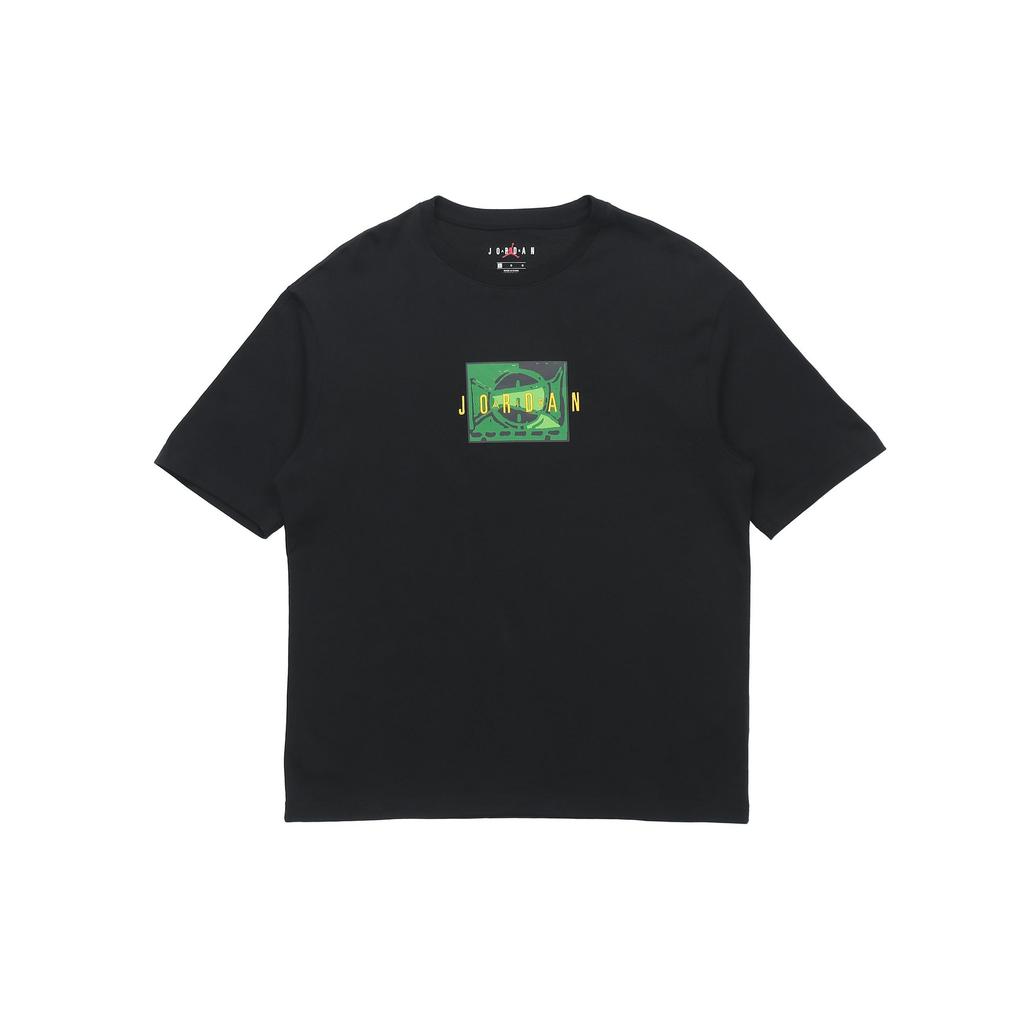 Jordan T Shirts Men's Crew Neck Moderate Straight Fit CJ6222-010
