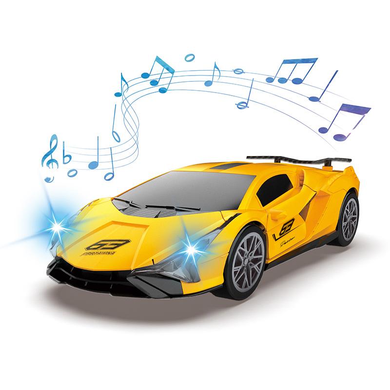 

Children s Electric Police Car Racing Car Universal Wheel Deformation With Music Light, Boys Electric Car Sports Toy