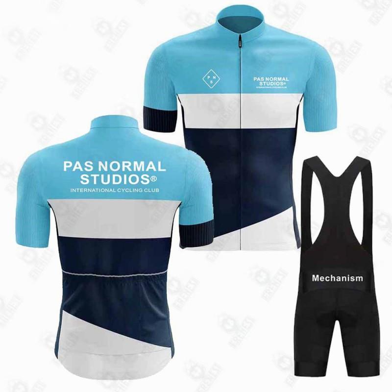 Outdoor Cycling Set Road Mountain Biking Riding Suit PNS Short-sleeved Straps
