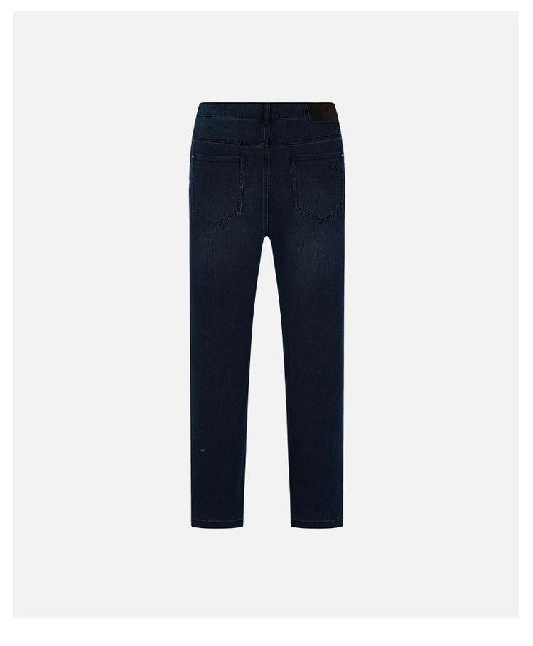 Classic and Versatile Letter Logo Men's Straight Leg Jeans