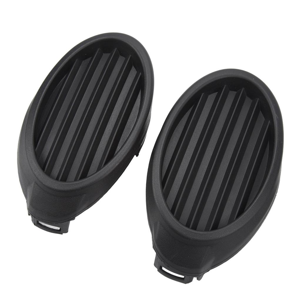 1pair Fog Light Cover CP9Z17B814A Replacement For Ford Focus 2012 To 2014 Black