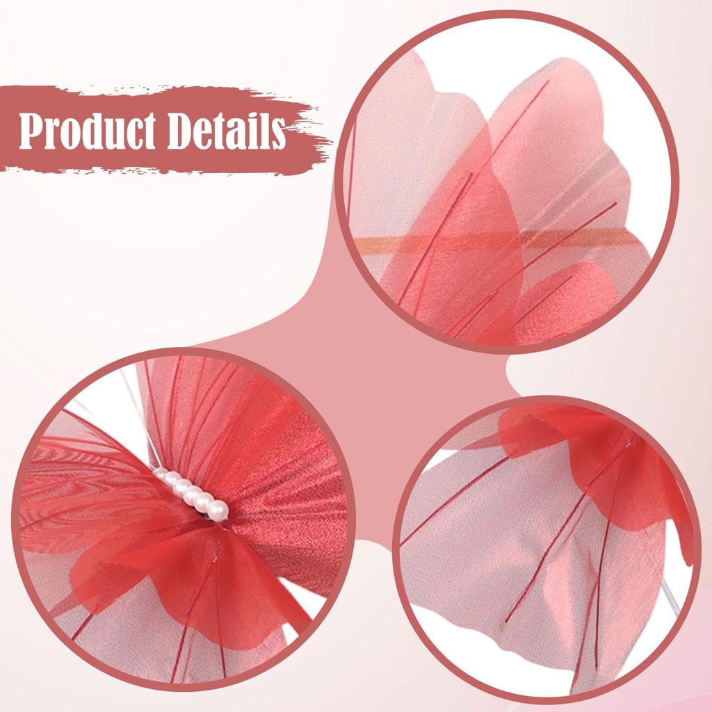Artificial Butterfly Decoration Gift Crafts Party Beautiful Unique Creative Marriage Decor DIY Props for Wedding Indoor Birthday