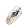 IELGY Hand-Woven Baguette Bag All-Match Commuter Underarm Bag White