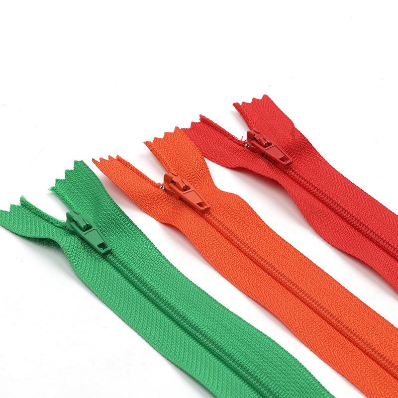 Men'S And Women'S Casual Pants Placket Zipper Clothes Pocket Zipper No. 3 Nylon Closed Tail Zipper