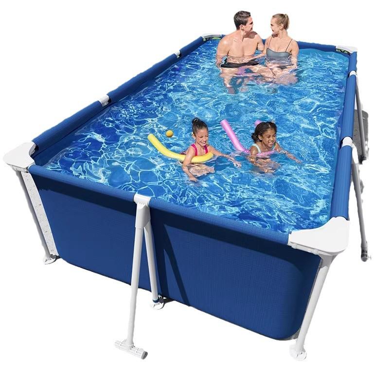 Bestway Inflatable Family Frame Pool for Kids and Home Use
