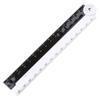 Plastic Folding Ruler 30cm Soft Plastic Drawing Ruler Straight Ruler for Student School Office Multifunction
