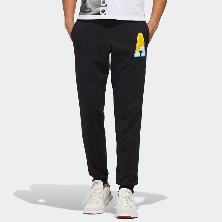 Adidas Casual Neo Joggers with Drawstring Men Bottoms Black EI4752