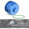 Bevinsee Oil Filtrar Housing Cap Cover 11427838009 Compatible with M3 E90 E92 E93 2007-2013 S65 V8 Engine, Aluminum Oil Filtrar Housing Cover,
