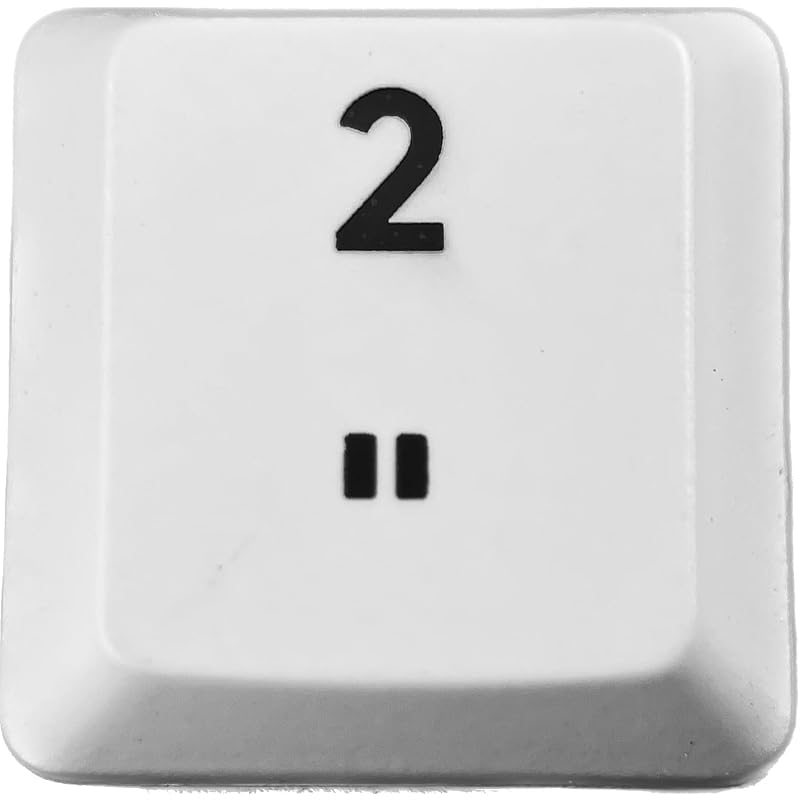 

logitech G913/G913TKL/G813 replacement keycaps [Sold as 1 piece] (Compatible with luminescence) [BERGBUCH] (2, White)