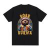 Bober Kurwa Bobr T-shirt Funny Beaver Drinking Beer Meme Women's Fashion Hip Hop Loose T-shirt Street Clothing Graphic T Shirts