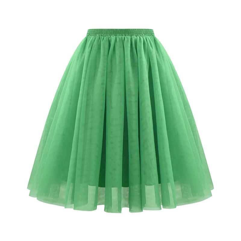 Tutu Skirt  Women Skirt Retro Party Tulle Ballet Rockabilly Petticoat Underskirt Dance Dress Cosplay Mesh Skirt