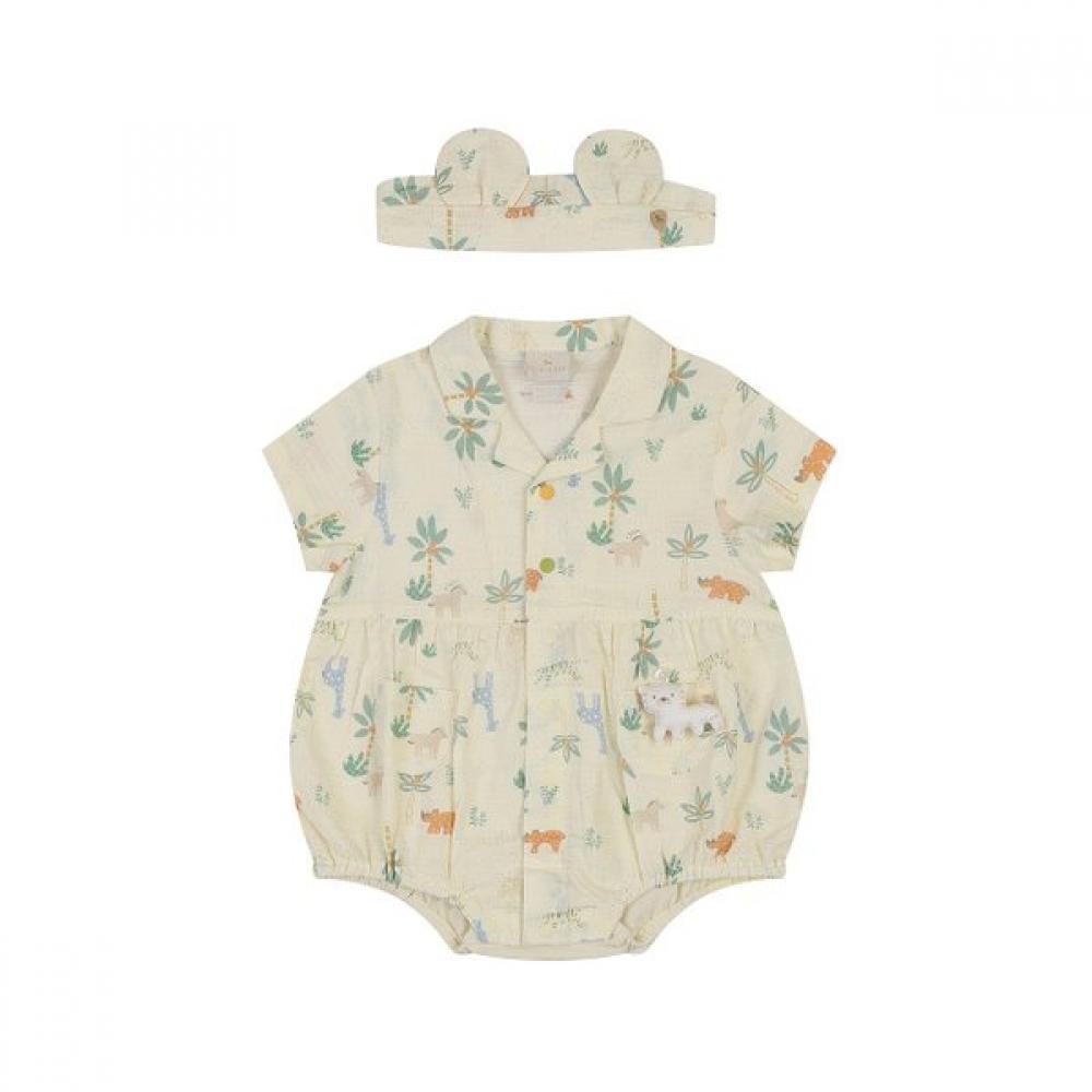 

Ettoi Summer 2026 New Item Bodysuit Set Kyle Hairband 07t3 27909 BEIGE/6M