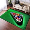 15 Misure Stampa 3D Pattern Biliardo Snooker Tappeto per Soggiorno Tappetino per Bagno Zerbino Creativo Tappeto per Camera da Letto Decorazioni per la Casa