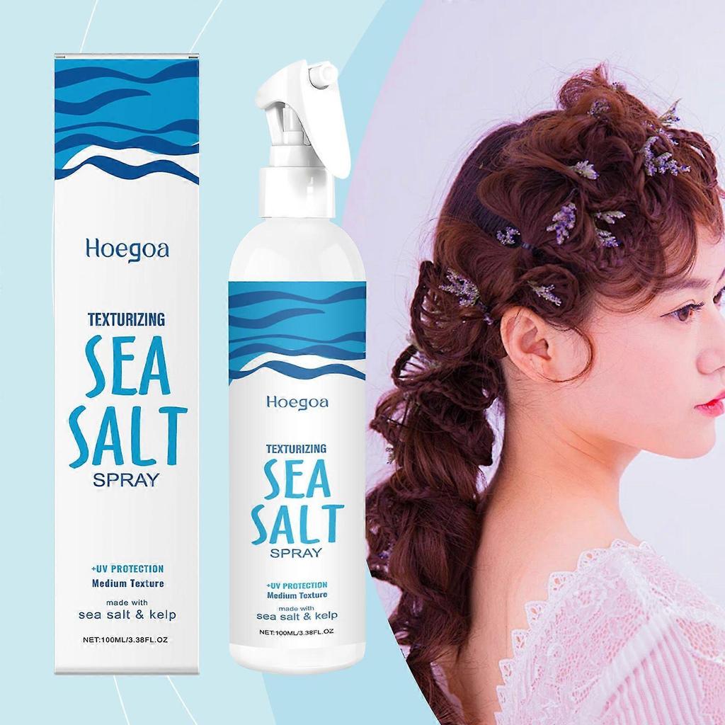 Sea salt setting spray mild ingredients natural fluffy texture styling spray 1