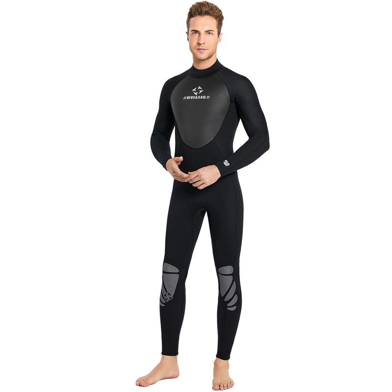Combinaison de plongée intégrale en néoprène 3 mm pour homme et femme, pour le surf, la natation, la plongée