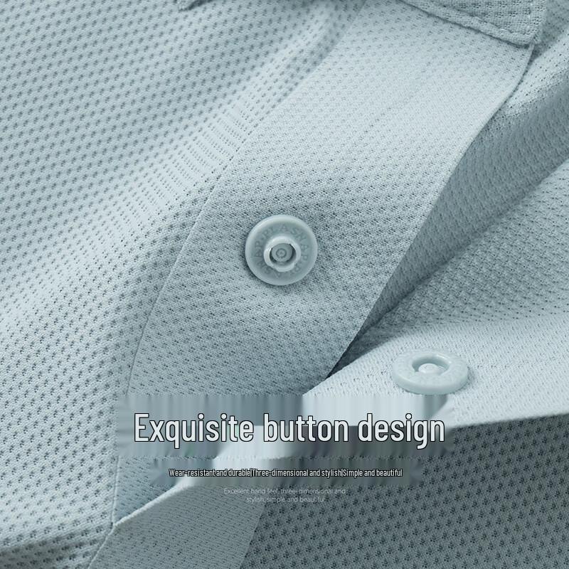 XueZhongFei Men's Quick-Dry Cooling Polo Shirt