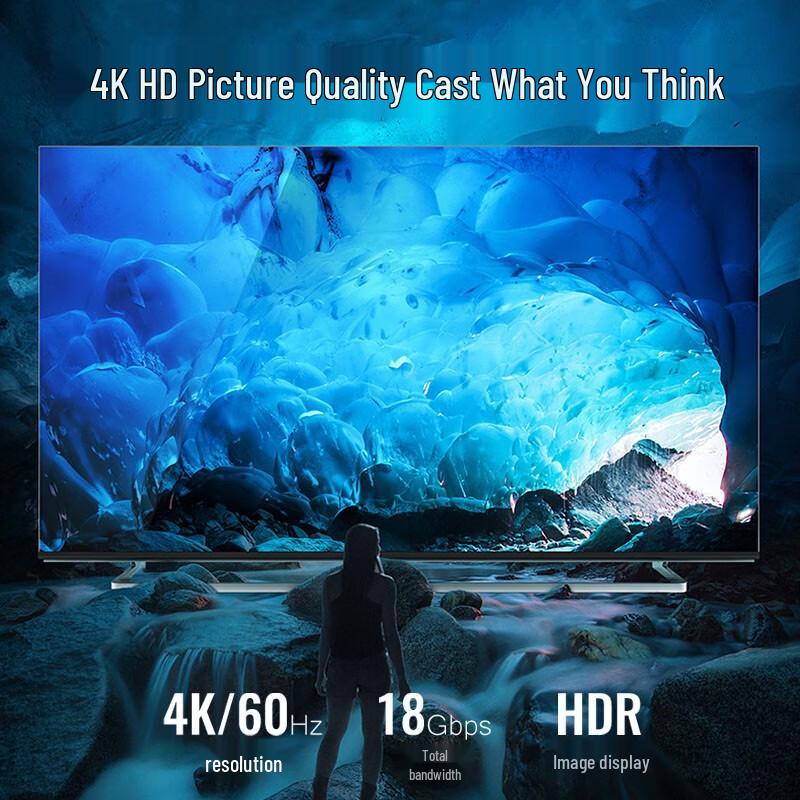 Wuyinxiang WH-8818 4K HDMI 2.0 Cable