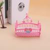 1Pc Play House Toy Accessories Simulation Ins Doll House Crib Mini Bedroom Furniture Miniature Cartoon Small Ornament