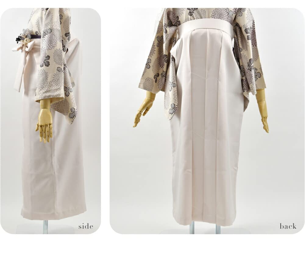 Graduation Ceremony Hakama Single Item Plain Hakama Dull Color College Students S [Nagomiya] Women's 29116_Lavender