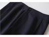 Women's High-Waist Wool Tweed Trousers - Versatile, Thick, Anti-Wrinkle, Drape, Straight Fit for Autumn/Winter