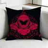 Game DDoomM Slayer  Square DoubleSided printed Pillow Case Bedroom Bedside Pillow Sofa Cushion Cover Gift