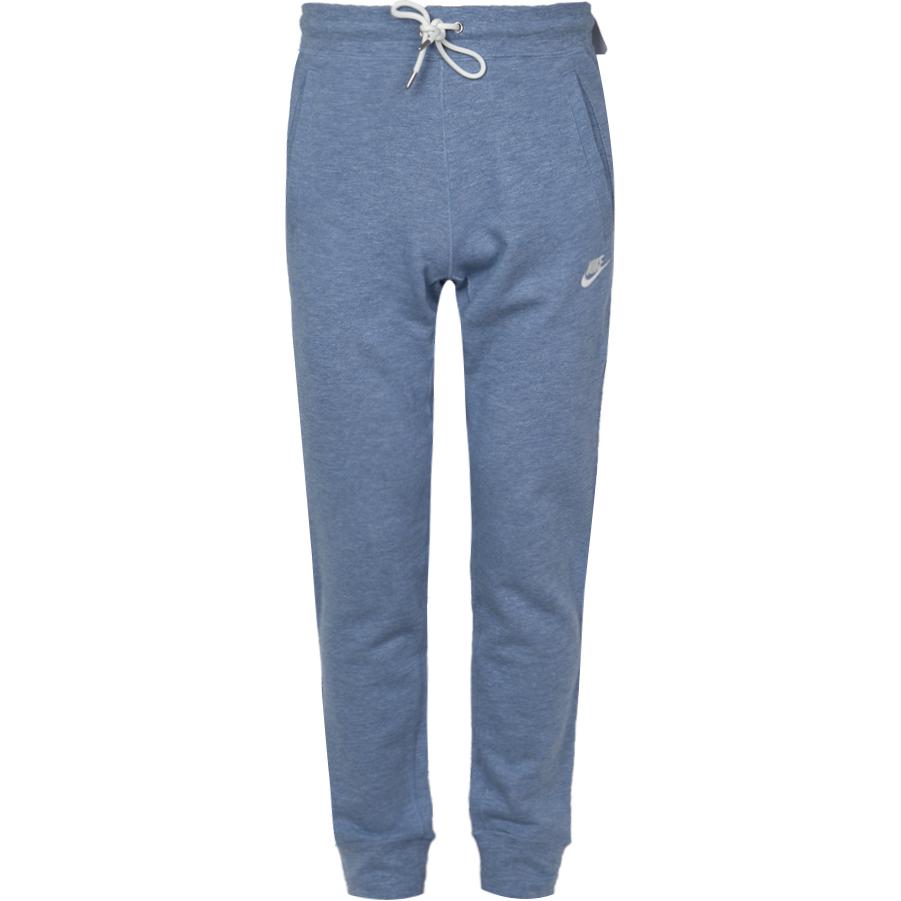 

Nike Solid Color Simple Logo Print Drawstring Cuffed Knit Sports Pants Men bottoms Blue 805151-436 XXL