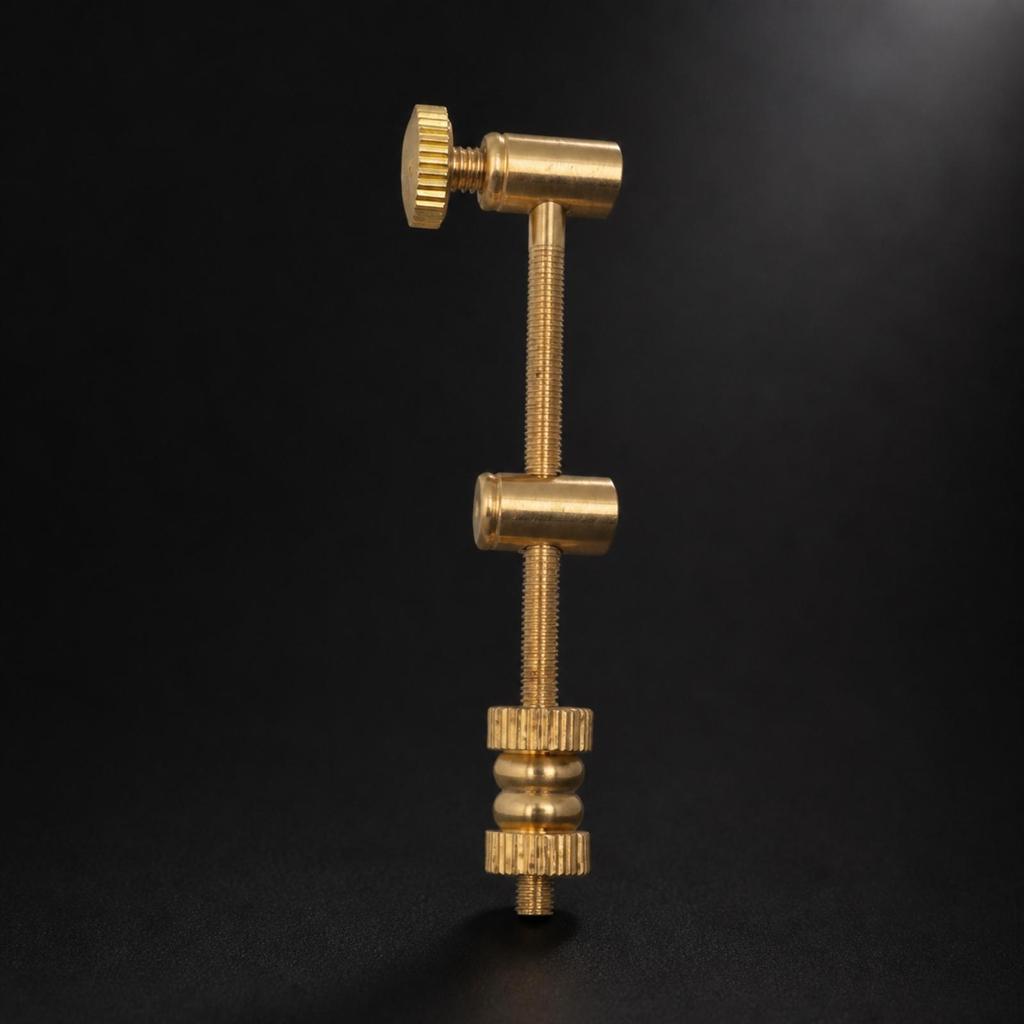 Trumpet Slide Adjustment Rod Threaded Instrument Accessory Knurled